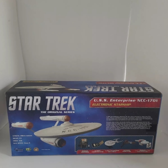 Diamond Select Starship Legends Star Trek TOS USS Enterprise NCC-1701 Art Asylum - Picture 11 of 12